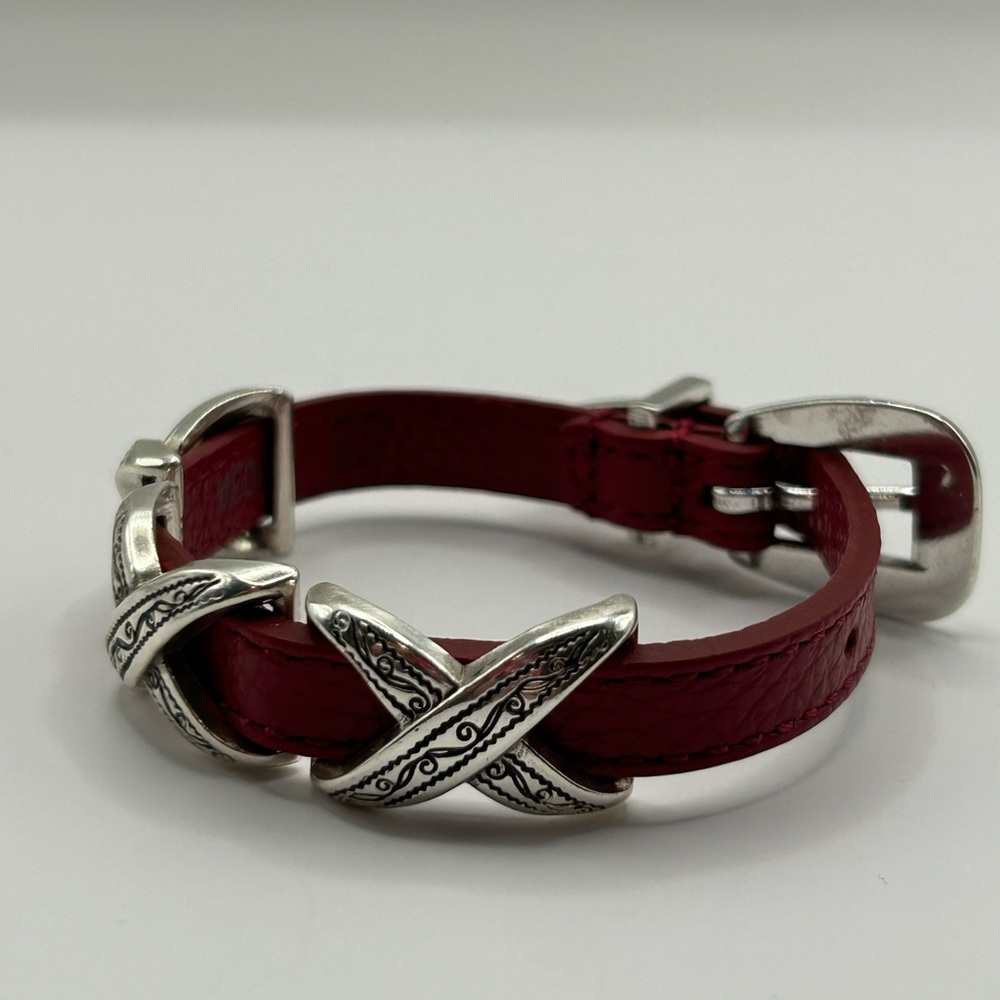 Brighton Kris’s Kross Leather Bandit Bracelet - Picture 4 of 7